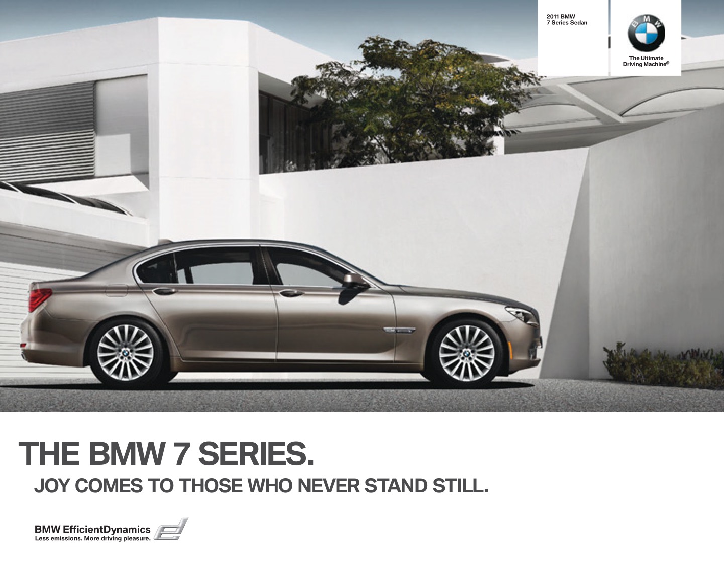 2011 BMW 7-Series Brochure
